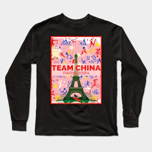 Team China - Paris 2024 Long Sleeve T-Shirt